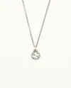 Gucci Interlocking G Arabesque Silver Necklace