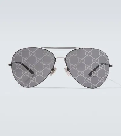Gucci Gg Aviator Sunglasses In Pattern