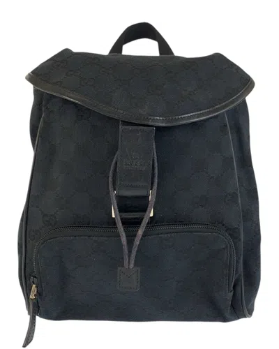 Pre-owned Gucci Gg Backpack (authentic Pre-loved)
