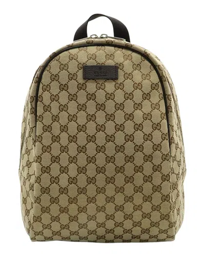 Pre-owned Gucci Gg Backpack (authentic Pre-loved)