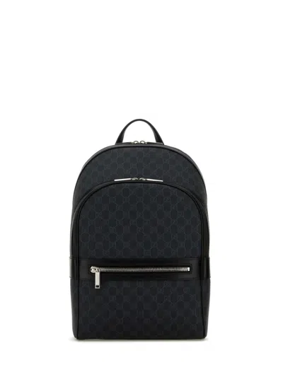Gucci Gg Backpack In Black
