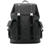 Gucci Gg Backpack In Red