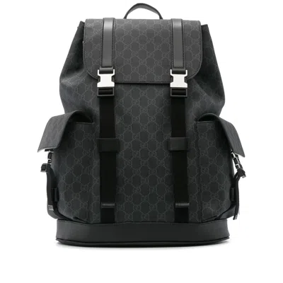 Gucci Gg Backpack In Red