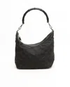Gucci Gg Bamboo Bag In Black