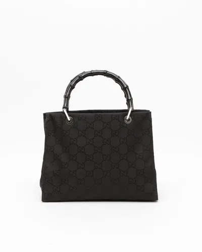 Gucci Gg Bamboo Tote Bag