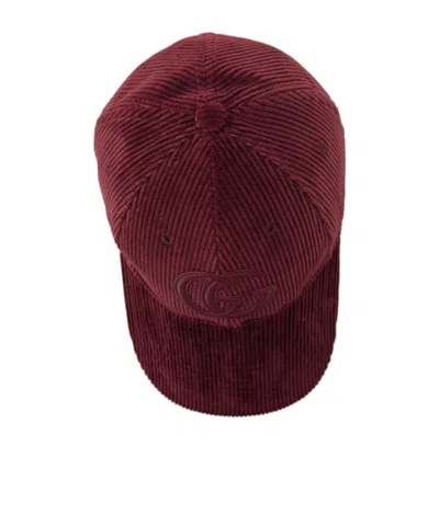 Gucci Gg Baseball Cap In Burgundy