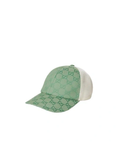 Gucci Gg Baseball Cap In Green