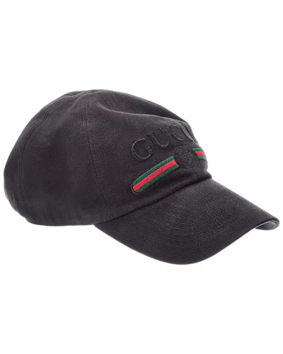 Gucci Gg Baseball Hat In Metallic