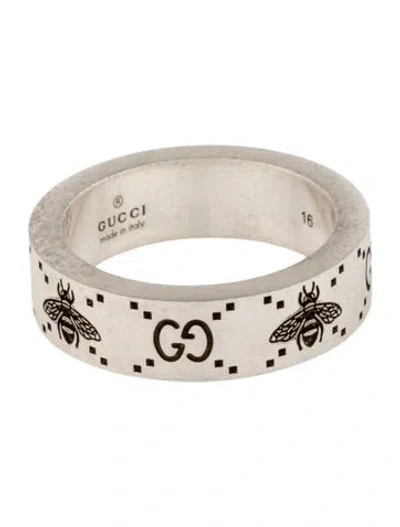 Pre-owned Gucci Gg Bee Band In Multi
