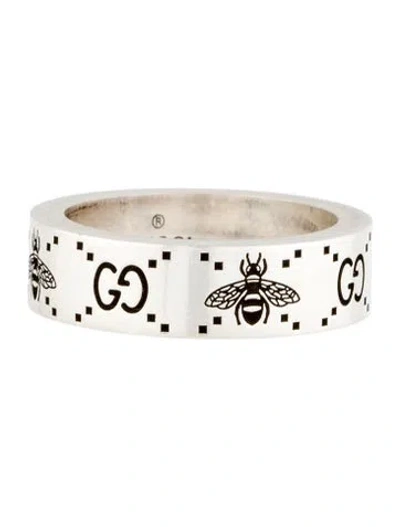 Pre-owned Gucci Gg Bee Band In Multi