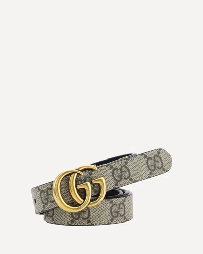 Gucci Gg Belt In Brown