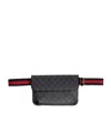 Gucci Gg Textile Belt Bag Men In Black