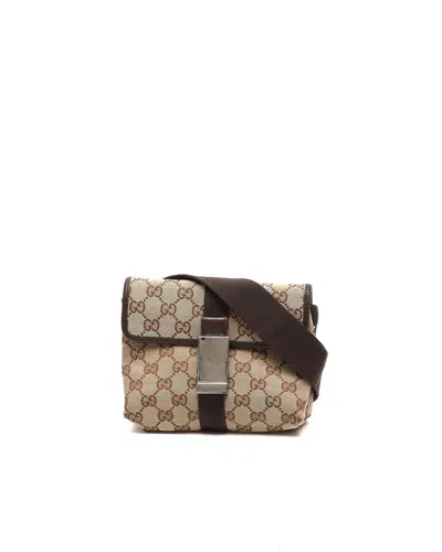 Gucci Gg Belt Bag In Brown