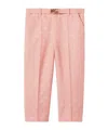 Gucci Gg Belt Loop Pants In Pink