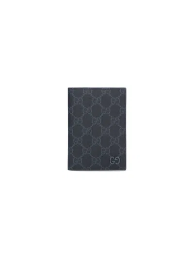Gucci Gg Bi-fold Passport Holder