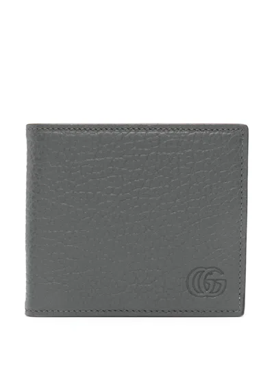 Gucci Gg Bi-fold Wallet In 灰色