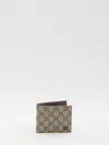 Gucci Men Gg Bi-fold Wallet In Black