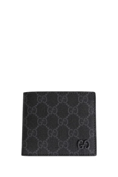 Gucci Gg Bi-fold Cardholder In Black