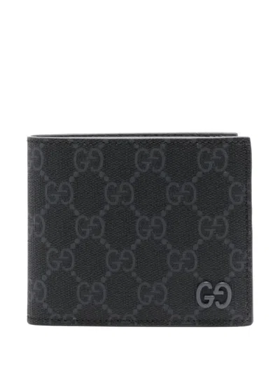 Gucci Gg Bi-fold Wallet In Black