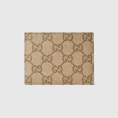 Gucci Gg Bi-fold Wallet In Orange