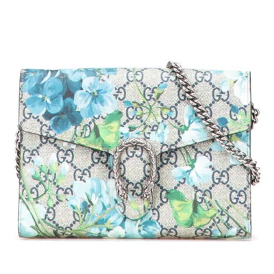 Pre-owned Gucci Gg Blooms Beige Multi-color Pvc Leather Shoulder Bag ()