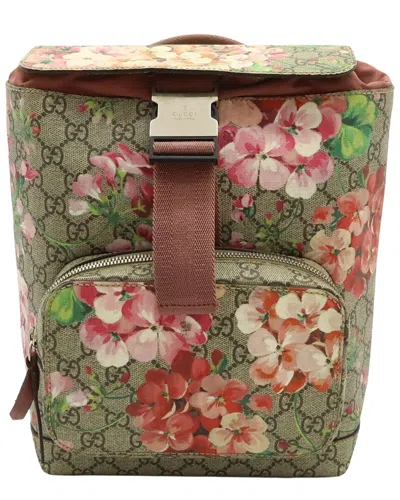 Gucci Gg Blooms Supreme Backpack (authentic Pre-loved) In Multi