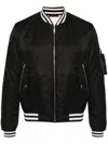 Gucci Reversible Bomber Jacket In Black  