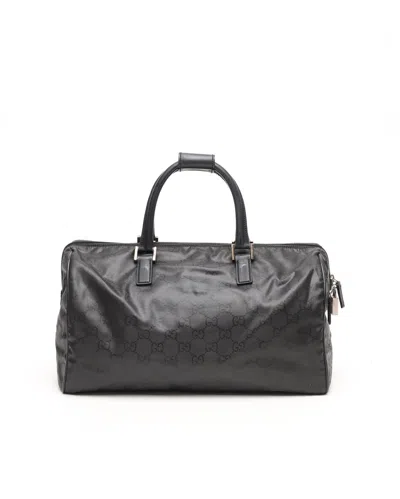 Gucci Gg Boston Bag In Black