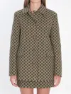 Gucci Gg Bouclé Cotton Jacket