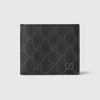 Gucci Gg Wallet With Gg Detail In Black