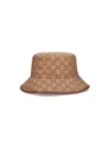 Gucci Gg Bucket Hat In Brown