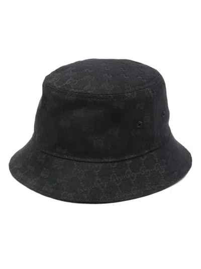 Gucci Gg Bucket Hat In Black