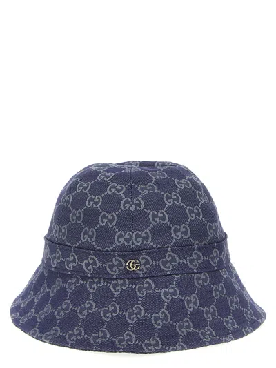 Gucci Gg Bucket Hat In Blue