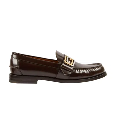 Pre-owned Gucci Gg Buckle Loafer 'night Cocoa'