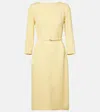 Gucci Gg Cady Midi Dress In Black
