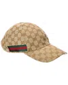 Gucci Gg Canvas Baseball Cap In Pattern