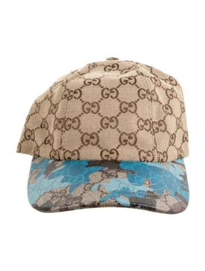 Pre-owned Gucci Gg Canvas Baseball Cap W/tags In Neutrals
