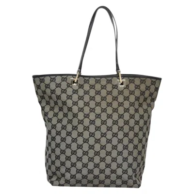 Pre-owned Gucci Gg Canvas Beige Canvas Shoulder Bag ()