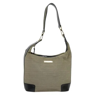 Pre-owned Gucci Gg Canvas Beige Canvas Shoulder Bag () In Sand