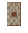 Gucci Gg-canvas Bi-fold Wallet In Nude