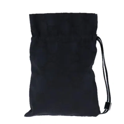 Pre-owned Gucci Gg Canvas Black Canvas Clutch Bag ()