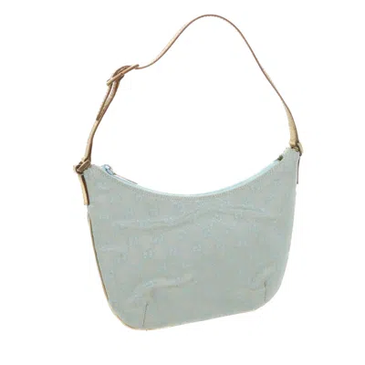 Pre-owned Gucci Gg Canvas Blue Canvas Clutch Bag ()