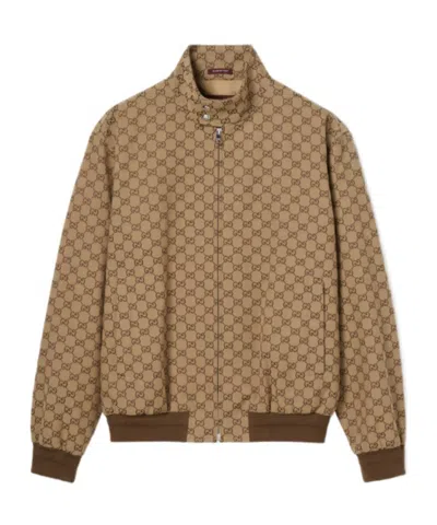 GUCCI GG CANVAS BOMBER JACKET