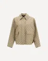 Gucci Jackets Adjustable Hem Buttoned Cuffs Front Pockets In Brown