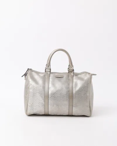 Gucci Gg Canvas Boston Bag