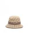 Gucci Gg Canvas Bucket Hat In Neutral