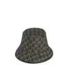 Gucci Gg-canvas Bucket Hat In Black