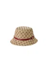 Gucci Gg Canvas Bucket Hat In Brown