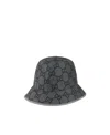 Gucci Gg Canvas Bucket Hat In Gray