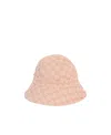 Gucci Gg-canvas Bucket Hat In Nude